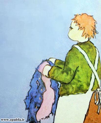 مرد ماهیگیر جلو رفت، به تمام مشکلات مردم دهکده که از طناب آویزان بود نگاه کرد